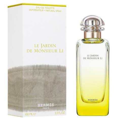 hermes le jardin de monsieur li edt 100ml|le jardin de monsieur li perfume.